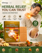 Dr. Vox Japanese Joint Pain Relief Patches - Herbal Formula for Muscle & Bone Pain