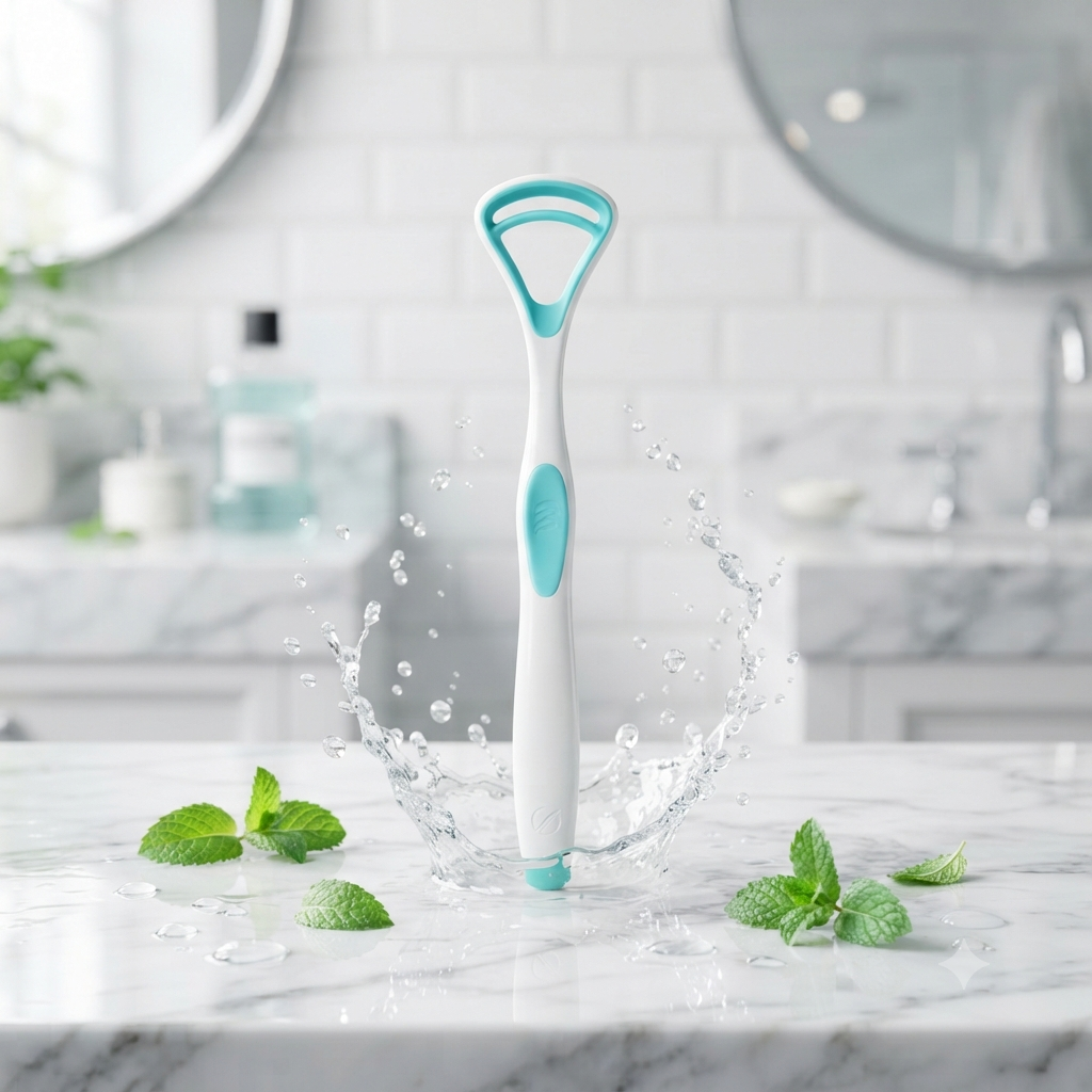 Tongue Scraper/Tongue Cleaner Antibacterial Branded