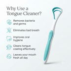 Tongue Scraper/Tongue Cleaner Antibacterial Branded