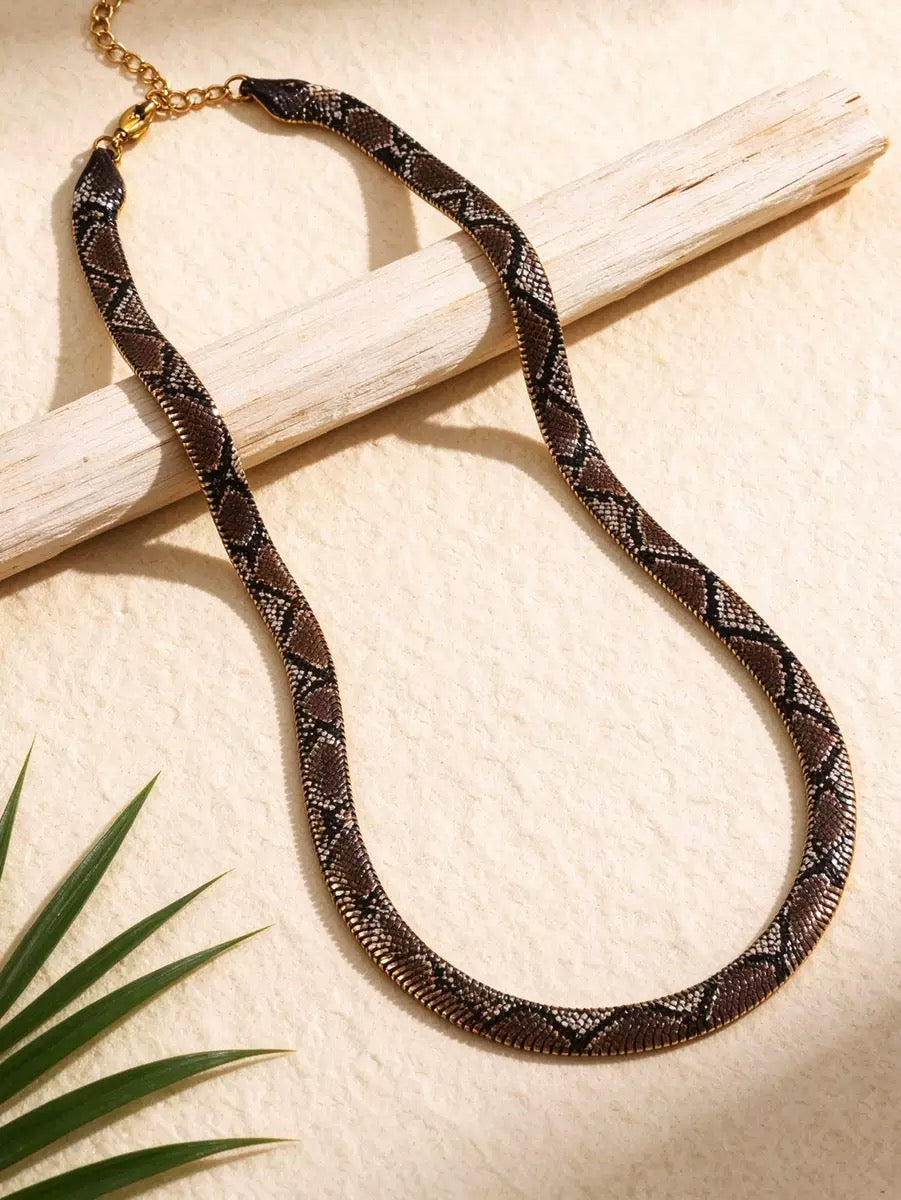 Snake Evolution Chain Viral Snake Printed Chain - 1st Time in Pakistan – DR. Vox Patch